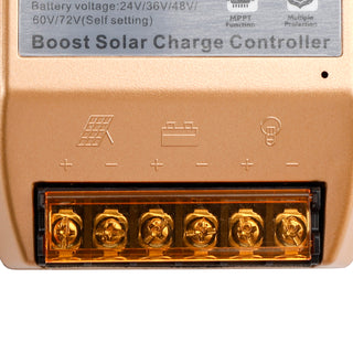 10A/20A/30A Boost MPPT Solar Controller 24V36V48V60V72V Mobile APP Smart Control