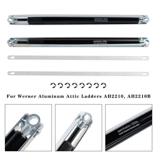 2PCS 36-80 Standard Strut Kit For Werner Aluminum Attic Ladders AH2210  AH2210B