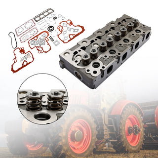 Cylinder Head+ Gasket Kit For Kubota V1702 V1702B Engine Bobcat 733 743 Loader