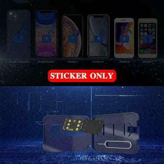 R-SIM 16 Nano Unlock RSIM Card Fit for iPhone 13 12 mini 12 Pro XS MAX 8 IOS 15