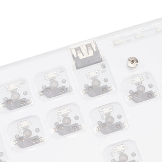 MustFun Hitbox Mini Stickless Controller Suitable For PC/PS3/PS4/Switch White