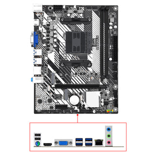A520M-K Computer Motherboard AM4 DDR4 Dual Protocol M.2 Hard Drive WIFI Bluetoot
