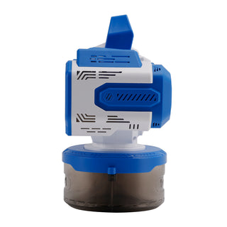 Rechargeable Bubble Machine With Light 360°Rotation Remote Control Outdoor Event
