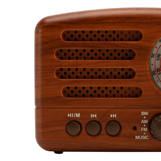 Retro-Style Decorative Radio Mini Multifunction Music Player Bluetooth Speaker
