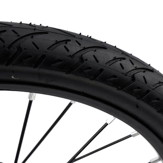 16" Kids Bike for Boys and Girls with auxiliary wheels & Rack Red