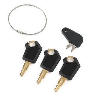 (4) Master For Caterpillar Equipment Ignition Key Cat 5P8500 Dozer Cat Keys