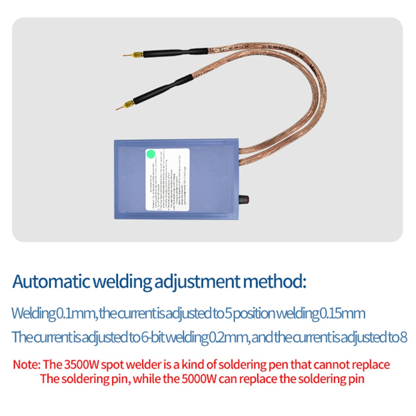 5000W Mini Spot Welder Machine DIY Kit 18650 Battery Spot Welding Pen Tools Generic