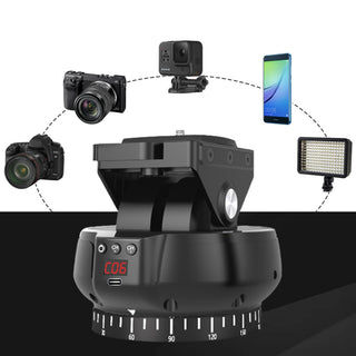 360°Panoramic Rotating Head Pan Tilt  Suitable for mobile Phones/Cameras etc