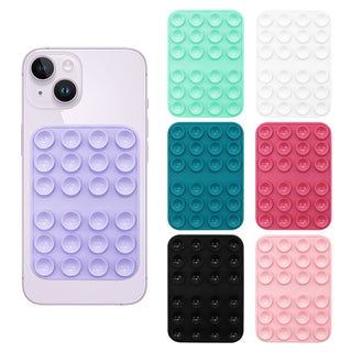Silicone Suction Phone Case Mount Magnetic Suction Cup Holder for iPhone 17 16
