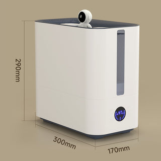 Top-Fill Smart Humidifier - 9.8L Large Capacity, Ultra-Quiet 34dB & Auto Shut-Off