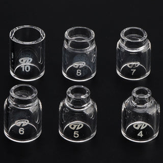 30Pcs TIG Welding Stubby Gas Lens  Cup Kit Fits For Tig WP-17/18/26 Torch