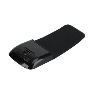 2.4GHz Foldable Arc Touch Wireless Mouse Optical Mice With USB Receiver Black
