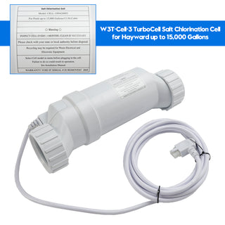 W3T-Cell-3 TurboCell Salt chlorination Cell For Pools For Hayward