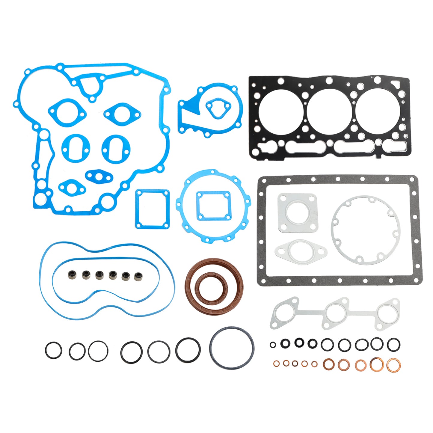 Fit For Kubota D1105 Engine Cylinder Head Complete Cylinder Gasket Kit Set Generic