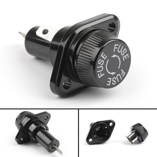 1PCS SCI R3-18 Panel Mount Chassis Fuse Holder For 10x38mm Glass Fuses 30A 600V