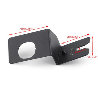 Alloy Talkie Holder Radio Aluminum CB Walkie Mount For Wrangler JL 2018+