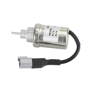 U85206452 12V Fuel Shut Off Solenoid Fits For Perkins 402D 403C 403D 404C 404D