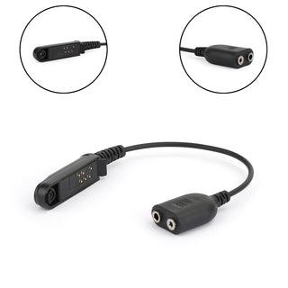 Two Way Radio K Head 2Pin Headset Converter Fit for Baofeng UV9R BF-9700 BF-A58