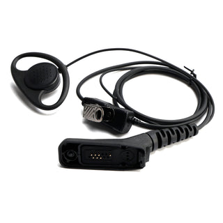 8268-614-D Type Large Earhook Headset For XPR6350 XiRP8208 DP3401 DGP6150 GP338D
