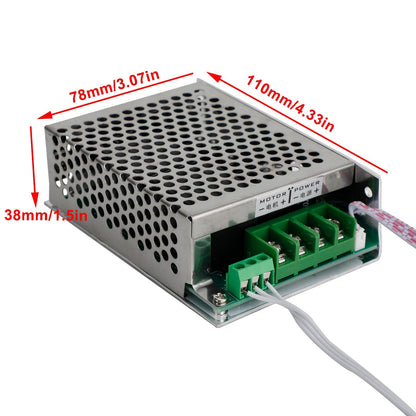 DC 12V 24V 36V 48V 40A PWM DC Motor Speed Controller CW CCW Reversible Switch Generic