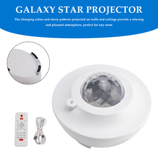 Projector Galaxy Starry Sky Night Light Ocean Star Party Lamp Bluetooth&Remote