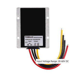 Areyourshop WaterProof 48V to 12V 30A 360W Step Down DC/DC Power Converter Regulator