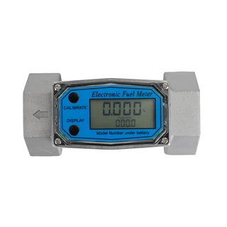 1.5" Digital Turbine Flow Meter LCD Display Flowmeter Flow Rate Of 40-280LPM