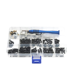 317Pcs Metal Screws Box Repair Tool Kit For Wltoys 1/14 144001 1/12 124016-19
