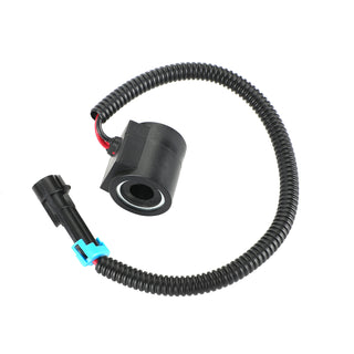 12V Solenoid Valve Coil W/ Connector For Bobcat Skid Steer 6309311 6671025