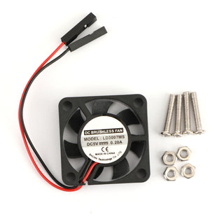 10PC 2 pins 30x30x7MM 30MM 3007 DC 5V 0.2A Cooling Fan Raspberry Pi 4B 3B+ 2B B+