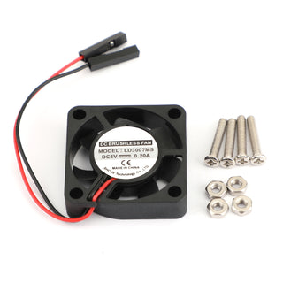 10PC 2 pins 30x30x7MM 30MM 3007 DC 5V 0.2A Cooling Fan Raspberry Pi 4B 3B+ 2B B+