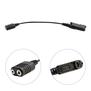 K Interface Headset Port Converter Cable for MTP3100 DP2000 DP2400 DP2600 DP3441