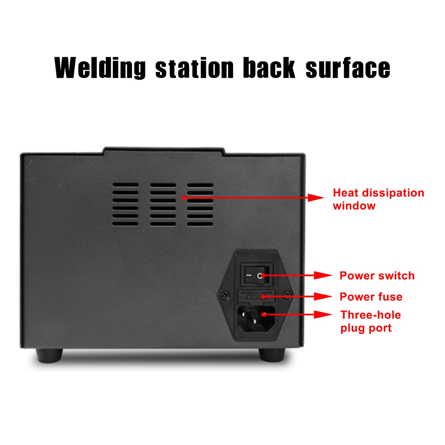 1000W Hot Air Rework Station Soldering Heat Gun Digital Display Station AC110V