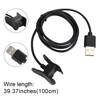 1m USB Charger Replacement Charging Cable Clip For vivosmart 3 Smart Bracelet