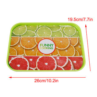 Pizza Egg Tart Hot Dog Fries Play Food Kitchen Set Children Toy Set For Kid