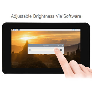 Raspberry Pi 7-inch IPS Capacitive 5-Point Touch Screen Pi5/4B DSI Display