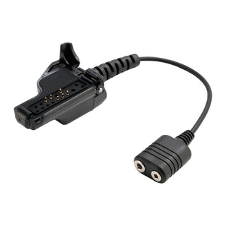 K Interface Headset Port Converter Cable for GP900 MTX838 XTS2500 XTS3000 XTS5000
