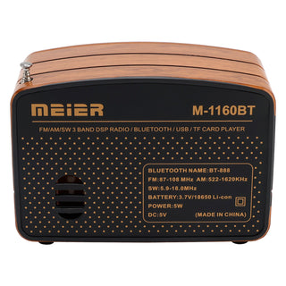 Retro-Style Decorative Radio Mini Multifunction Music Player Bluetooth Speaker