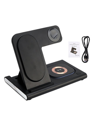 4 in 1 Charger Stand Multiple Devices Wireless Charger iPhone Charging Station