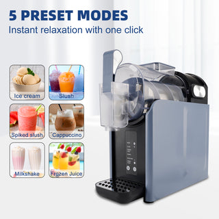AC120V 2L Slushy Machine No Ice Needed Frozen Drink Maker 5 Preset Programs