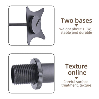 Universal Surround Sound Adjustable Height Speaker Stand Speaker Bracket 2PCS