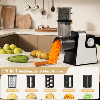 5-in-1 Electric Meat Grinder 600W Meat Grinder Electric Meat Grinder with Sausage Stuffer