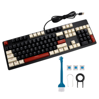 104Key Wired Mechanical Linear Switch Gaming Keyboard Hot-Swappable Customizable