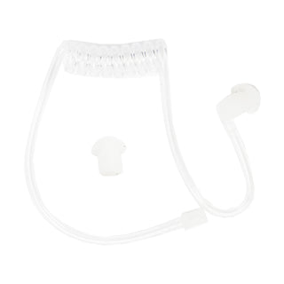 7.1-A3 Single listening Transparent Air Tube Earphone In-ear 7.1mm Headset w Mic