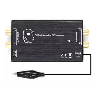 T11 Phono Preamp Preamplifier MM Phono Turntable Stage Preamp Phonograph Pre-Amp