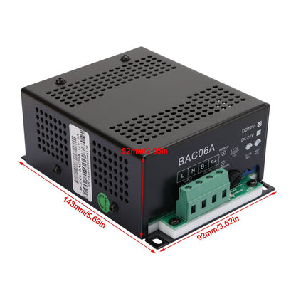 BAC06A 12V Battery Charger BAC06A-12V Controller For Smartgen Generator Generic