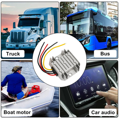Waterproof DC (5-32V) to 12V 2/3A Voltage Power Supply Converter Regulator Generic