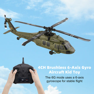 Wltoys K170 RC Helicopter – Brushless 4CH with 6-Axis Gyro