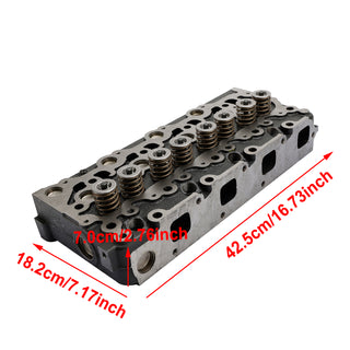 New"Complete" Cylinder Head With Valves Compatible With Kubota V2403