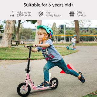 Scooter for kids with dual braking system (12 inch )
